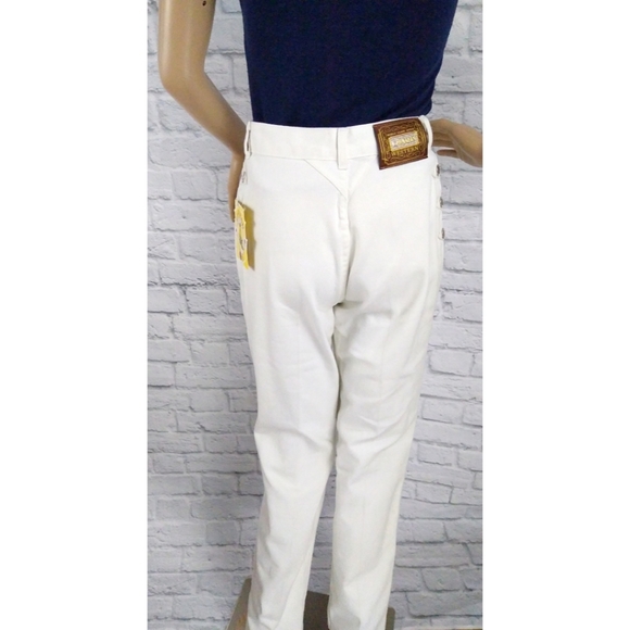 Lawman Denim - NWT High Waisted Lawman Western Jeans White